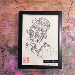 cyberpunk geisha